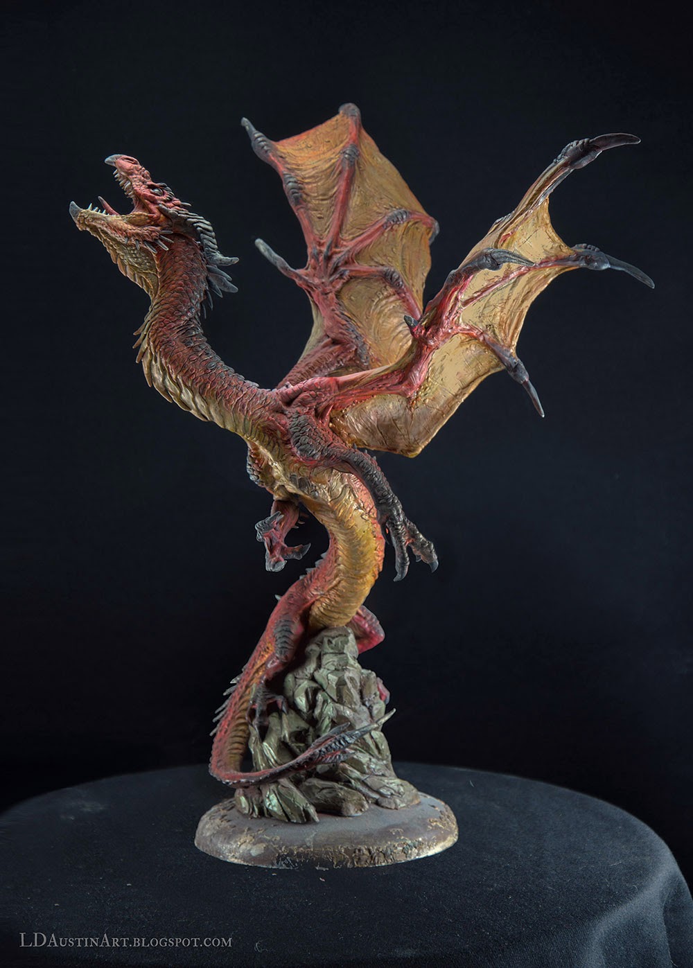 The Art of LD Austin: Smaug - Out of the Shire