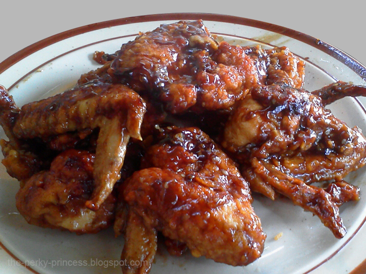 The Perky Princess I LOVE KOREAN GLAZED CHICKEN WINGS