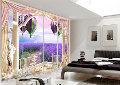 3D wallpaper for walls of bedroom interior designs 2018 (2)