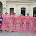 Estudantes protestam contra a PEC 55, Reforma do Ensino Médio e Reforma da Previdência