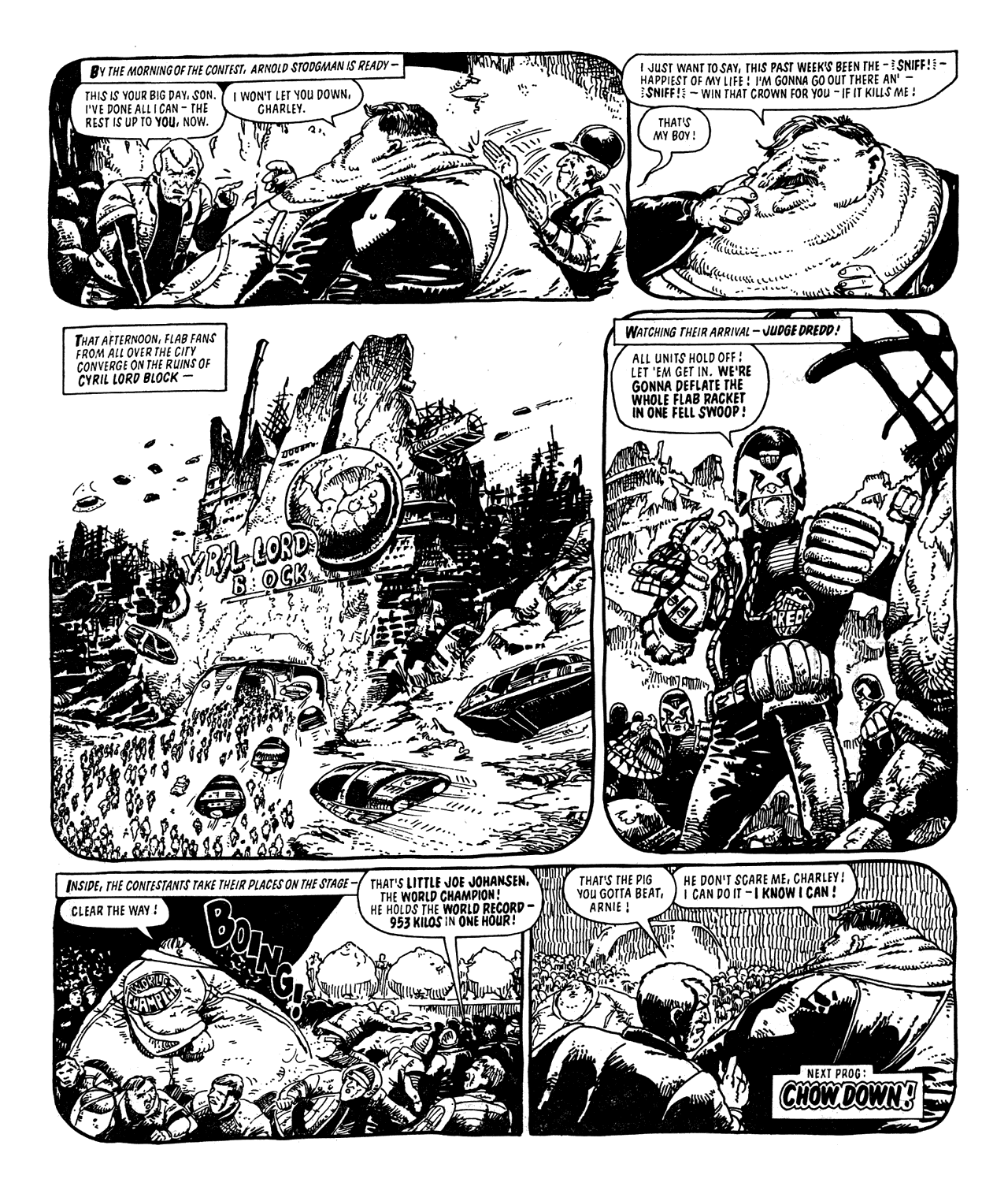 Read online Judge Dredd: The Complete Case Files comic -  Issue # TPB 7 (Part 1) - 148