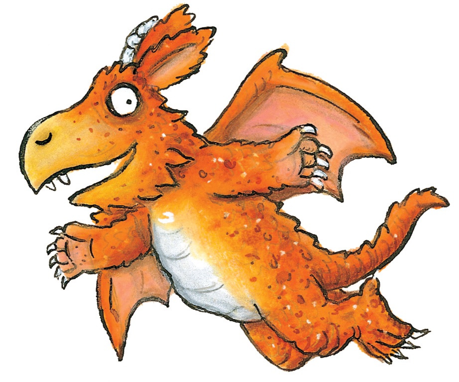 zog the dragon coloring pages - photo #6