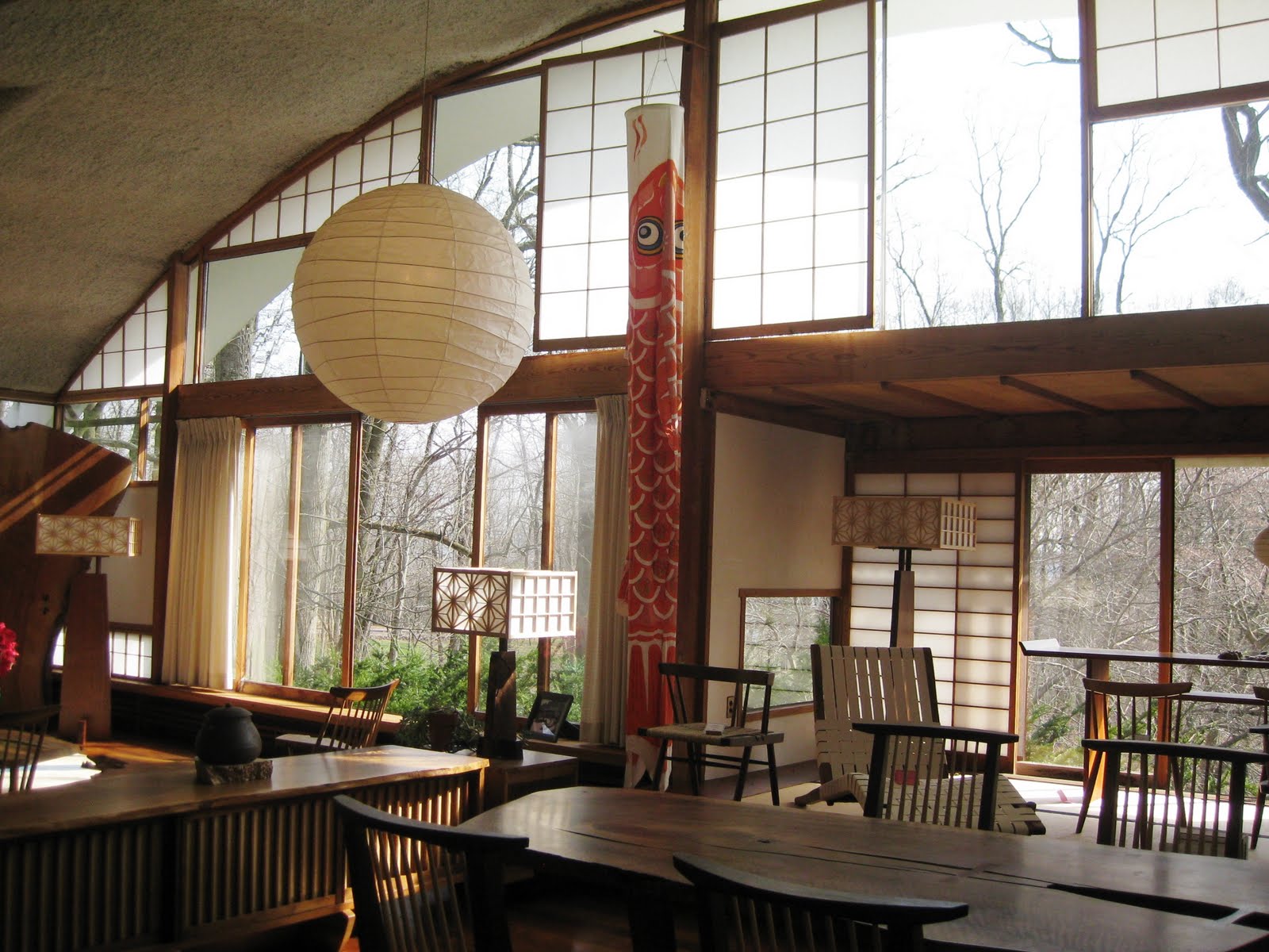 A Visit To Nakashima's Conoid Studio OK