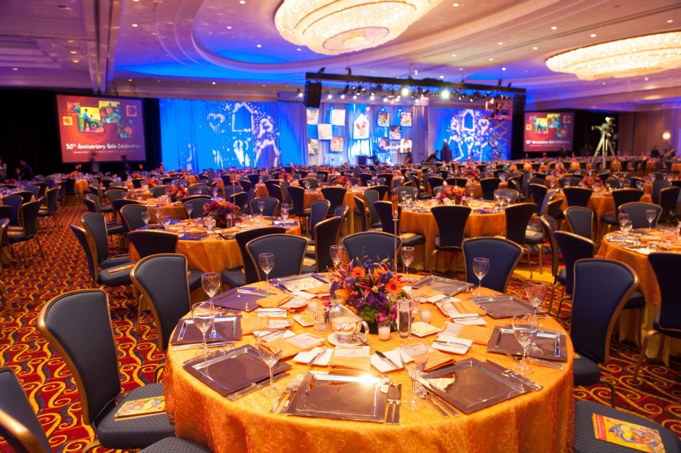 Gala Decorations and Views