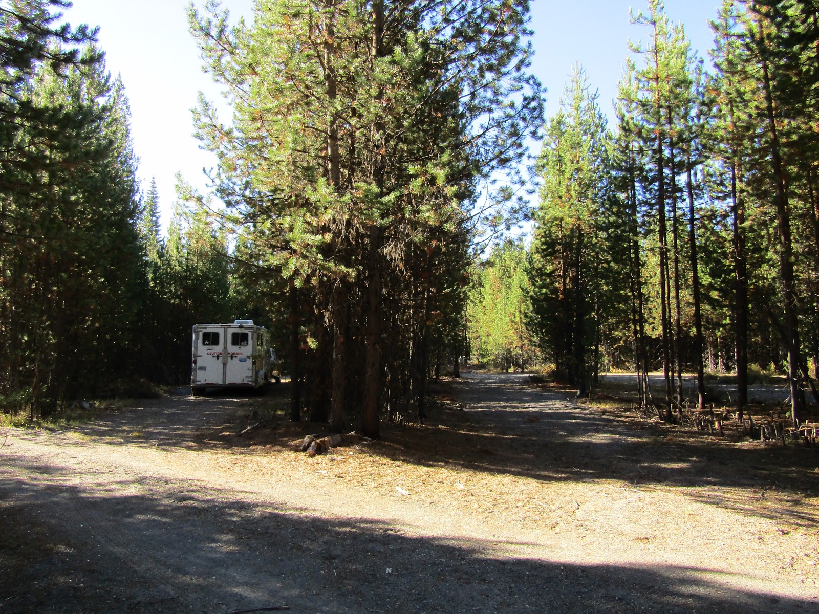 Holly's Horse Tales and Trails Cultus Corral Horse Camp, Three Sisters Wilderness, Oregon