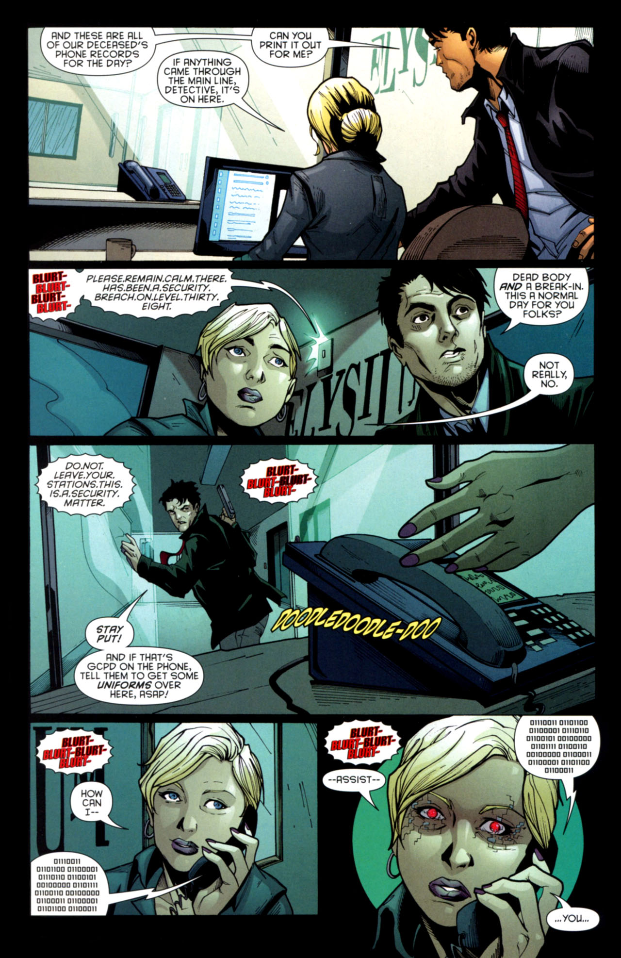 Read online Batgirl (2009) comic -  Issue #9 - 16
