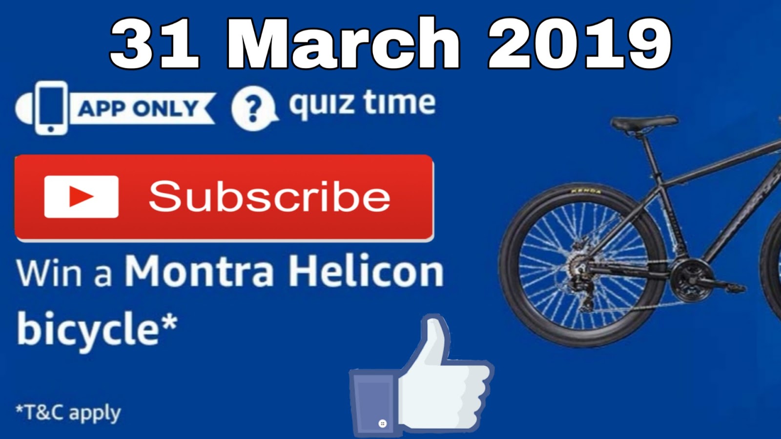 amazon quiz montra helicon bicycle