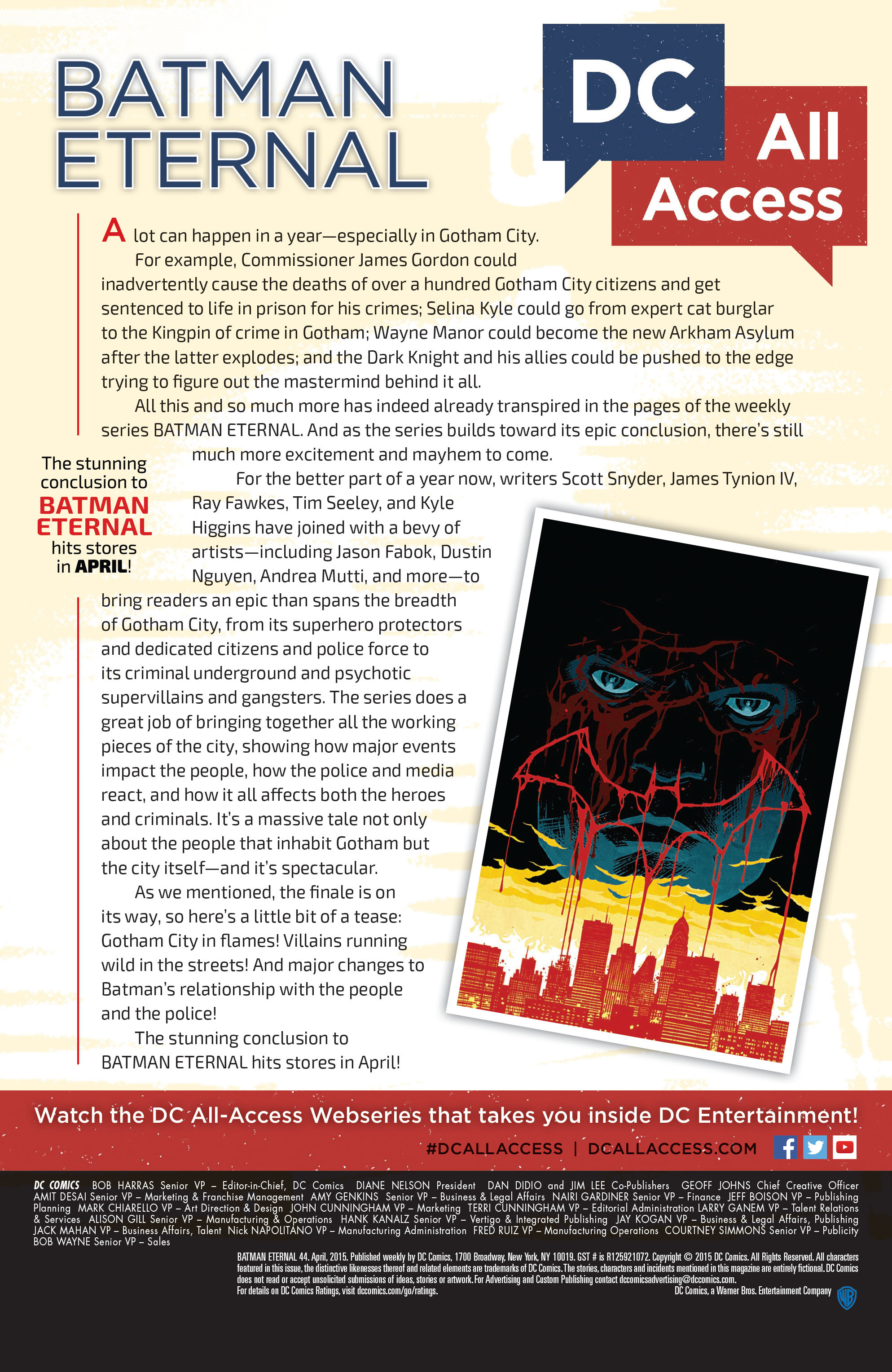 Read online Batman Eternal comic -  Issue #44 - 26