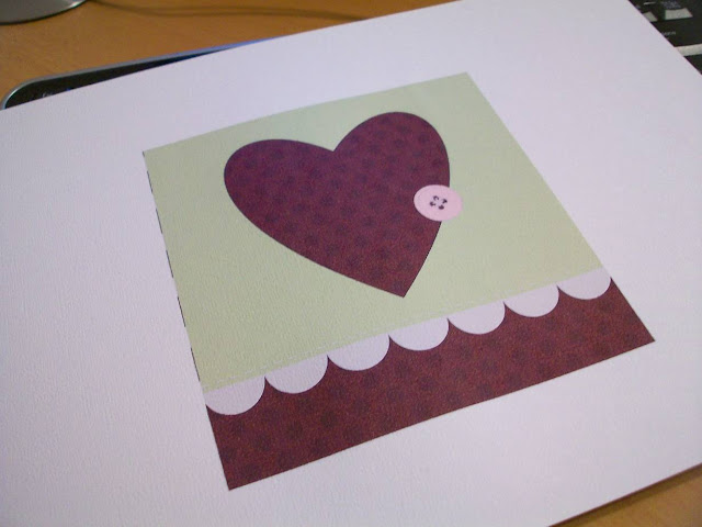 365 DAYS OF PINTEREST CREATIONS: day 210: valentines day card
