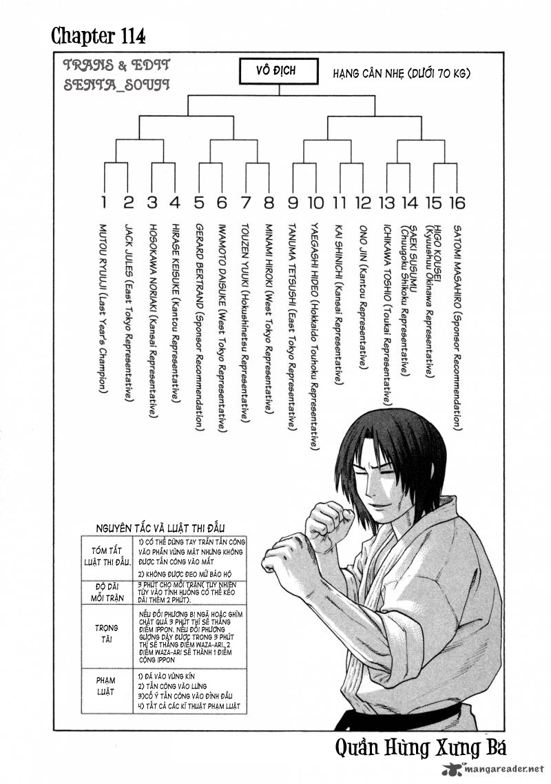 Karate Shoukoushi Kohinata Minoru chap 114