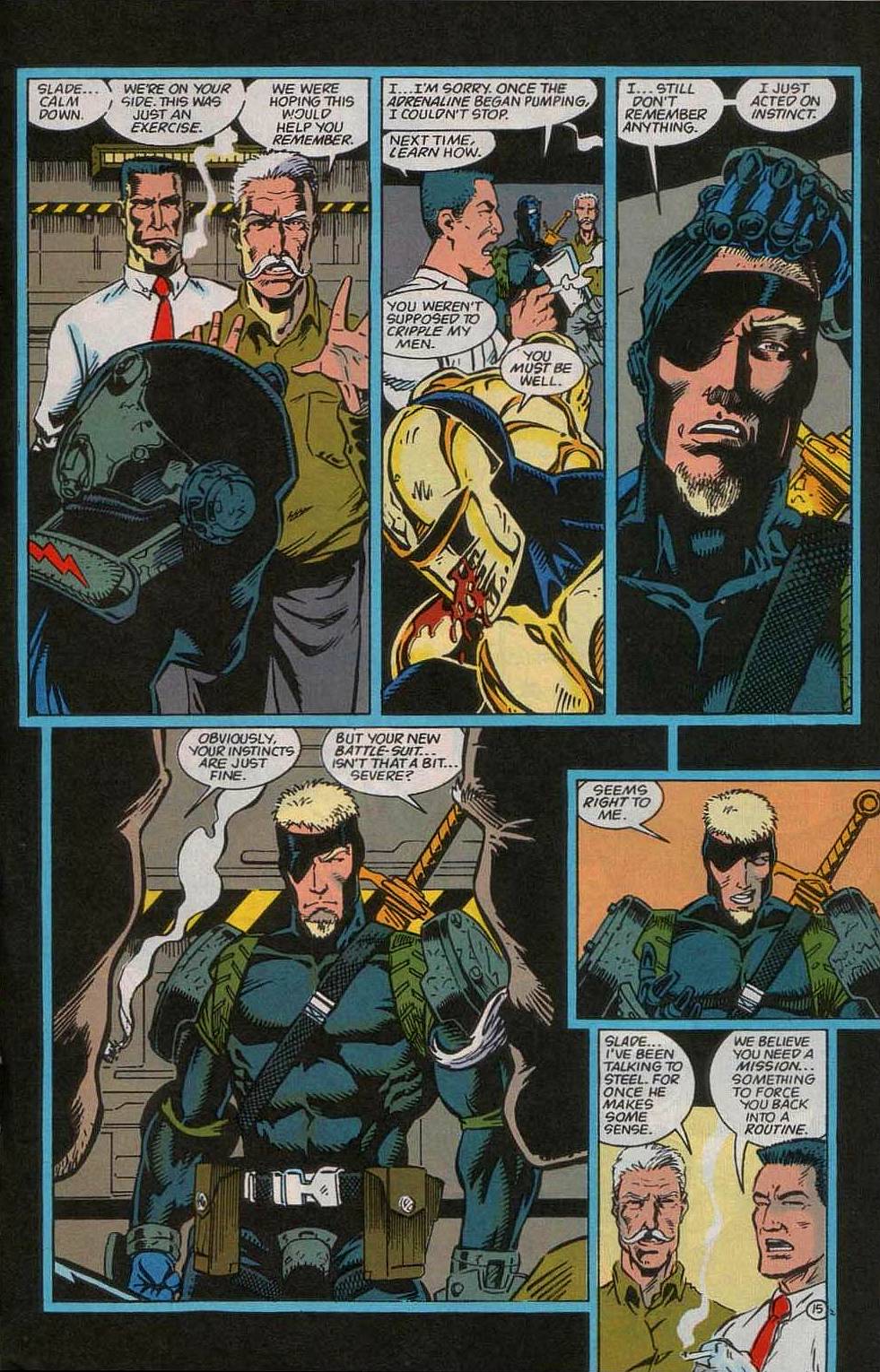 Read online Deathstroke (1991) comic -  Issue #55 - 16