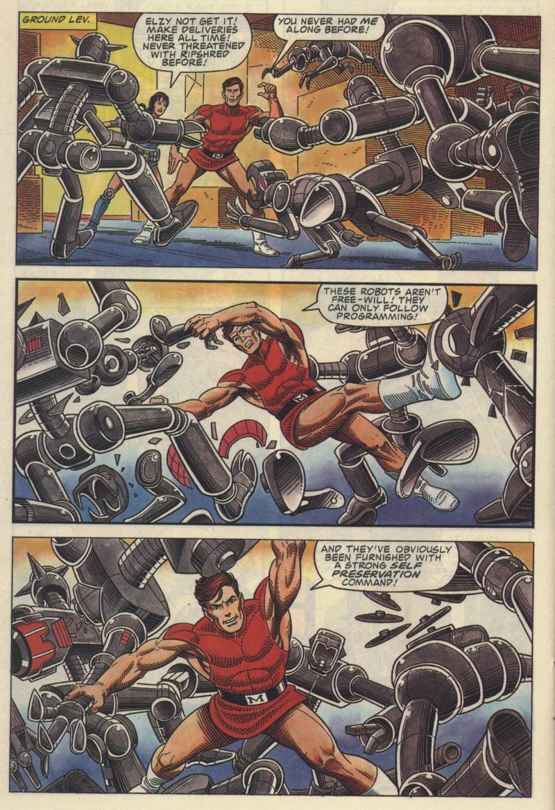 Read online Magnus Robot Fighter (1991) comic -  Issue #18 - 20
