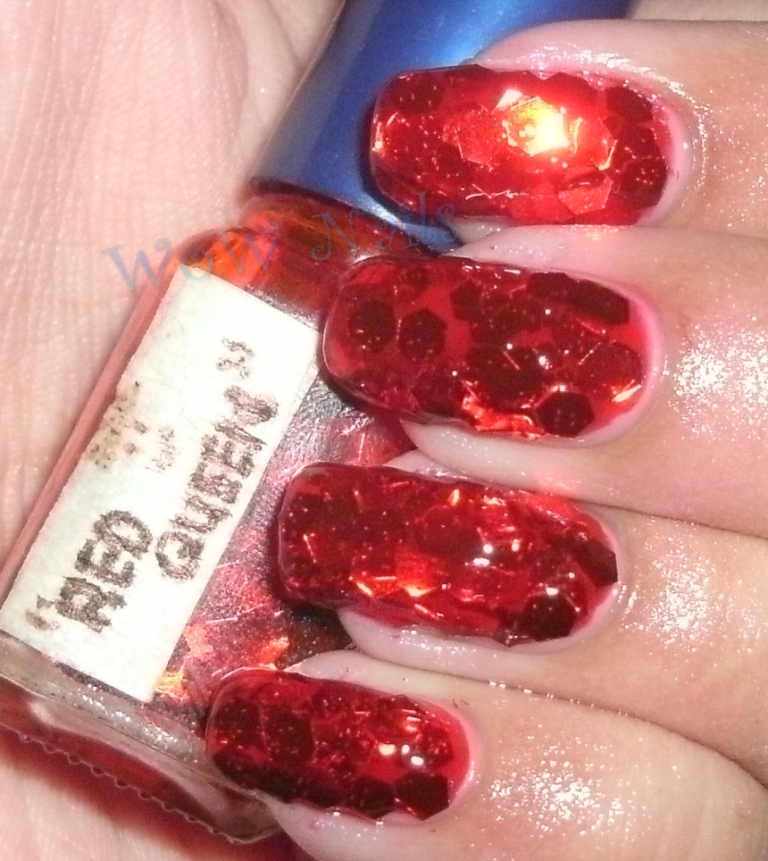 WoW Nails: WoW Nails Creation: Red Queen