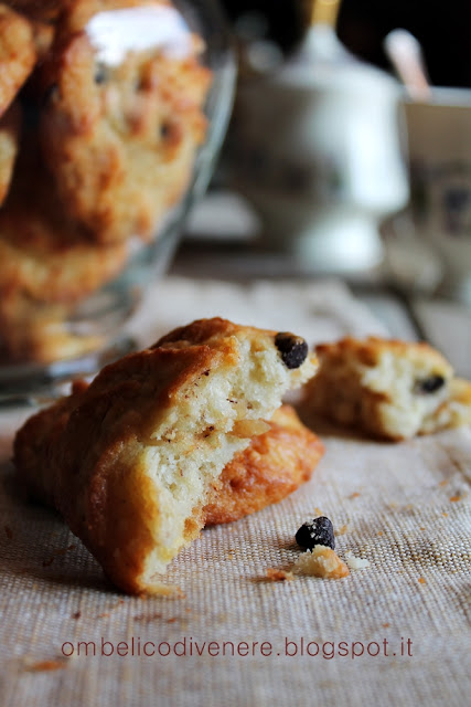 biscotti alla ricotta cocco e banana