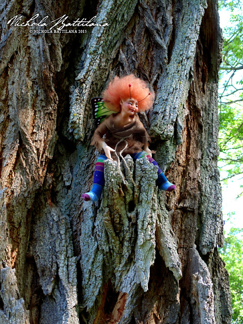 One little pixie sitting in a tree - Nichola Battilana