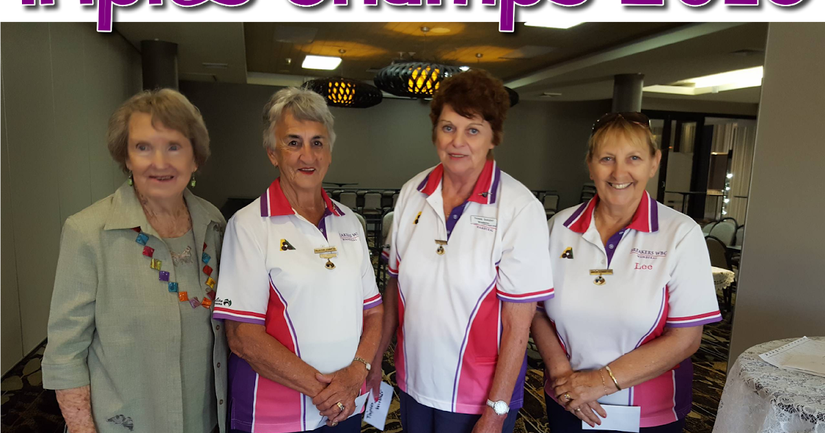 Breakers Womens Bowling Club Wamberal 2018 Triples Championship Final
