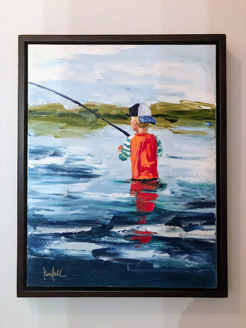 Kendall Kirk Singleton Child Fishing | The Lowcountry Lady