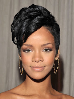 Wedding Updo Hairstyle Rihanna Hairstyles Gallery