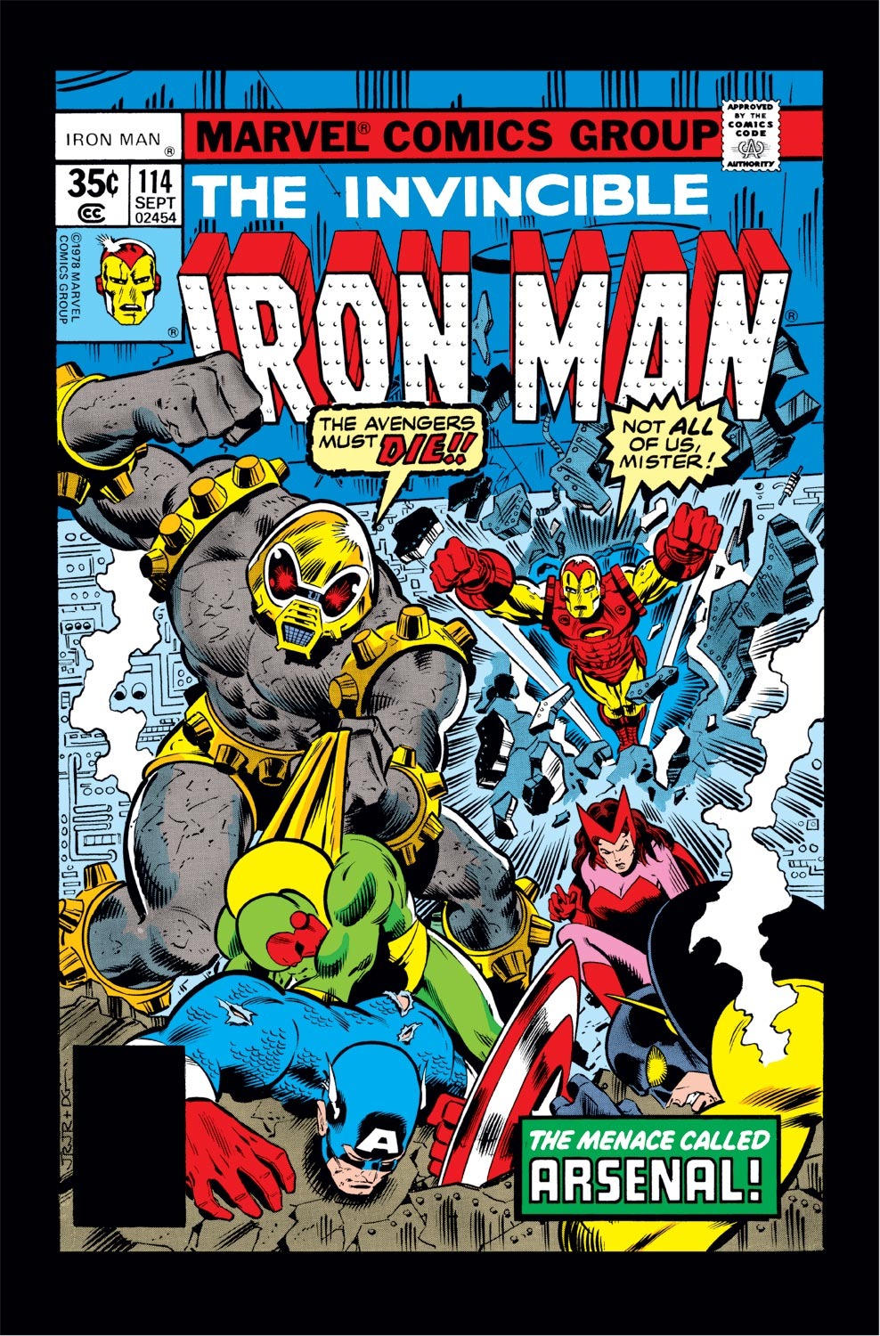 Read online Iron Man (1968) comic -  Issue #114 - 1