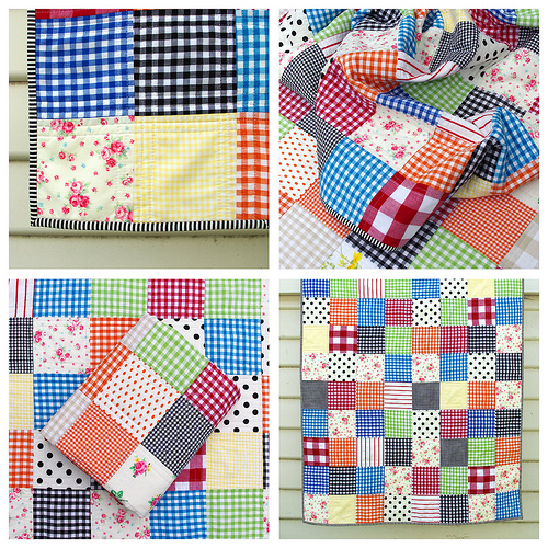 Red Pepper Quilts Gingham Galore Two Finished Quilts!