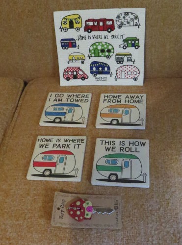 gifts with travel trailer theme
