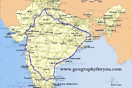 Under the golden quadrilateral of dreams