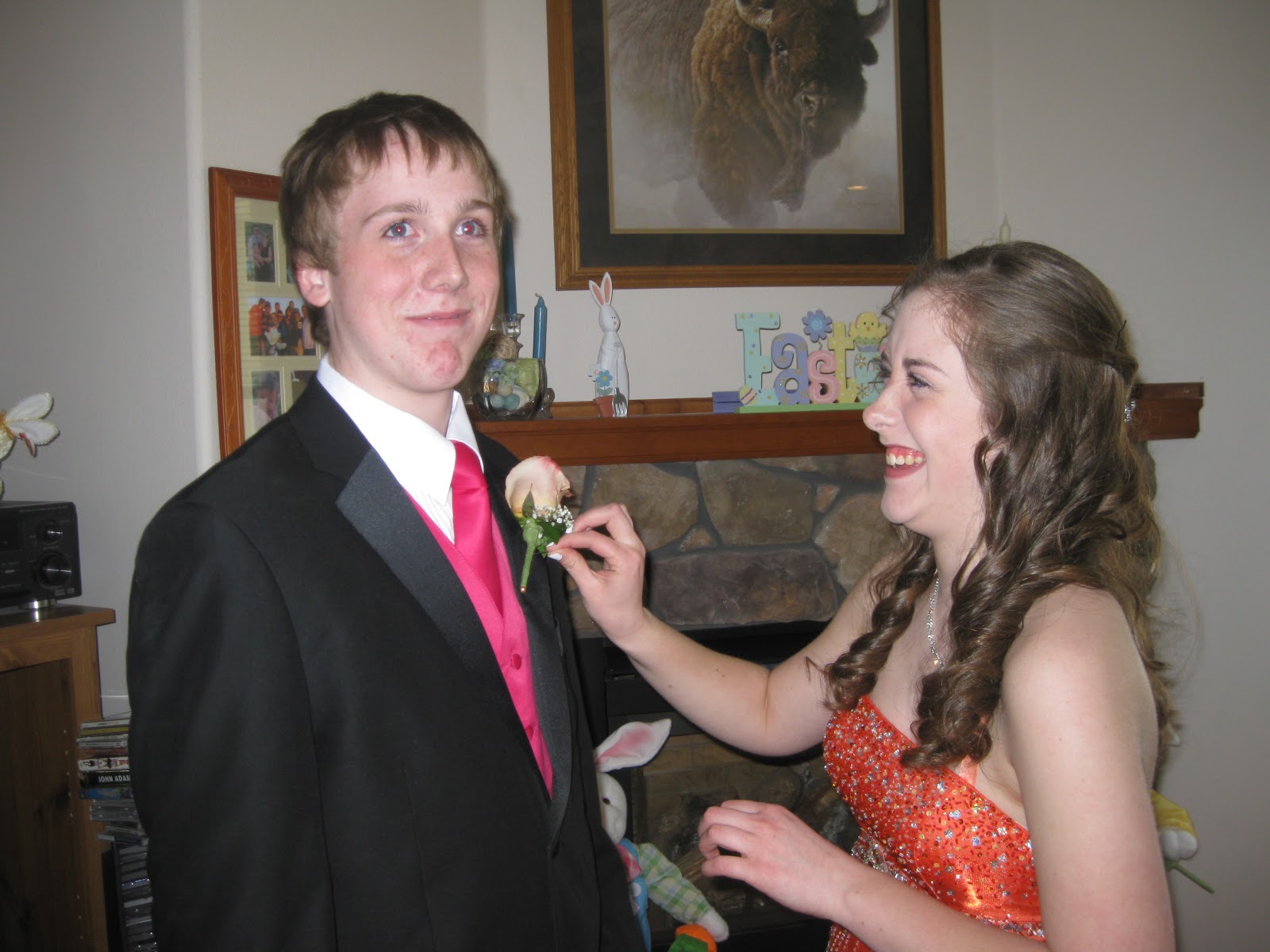 MOORE FAMILY BLOG: Maddie' s first prom!