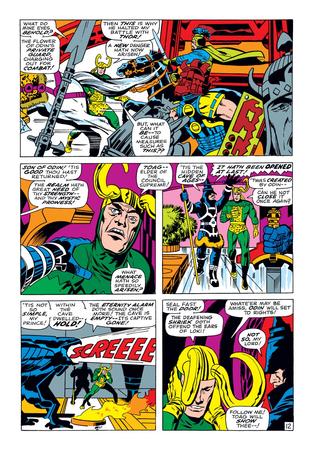 Read online Thor (1966) comic -  Issue #154 - 13