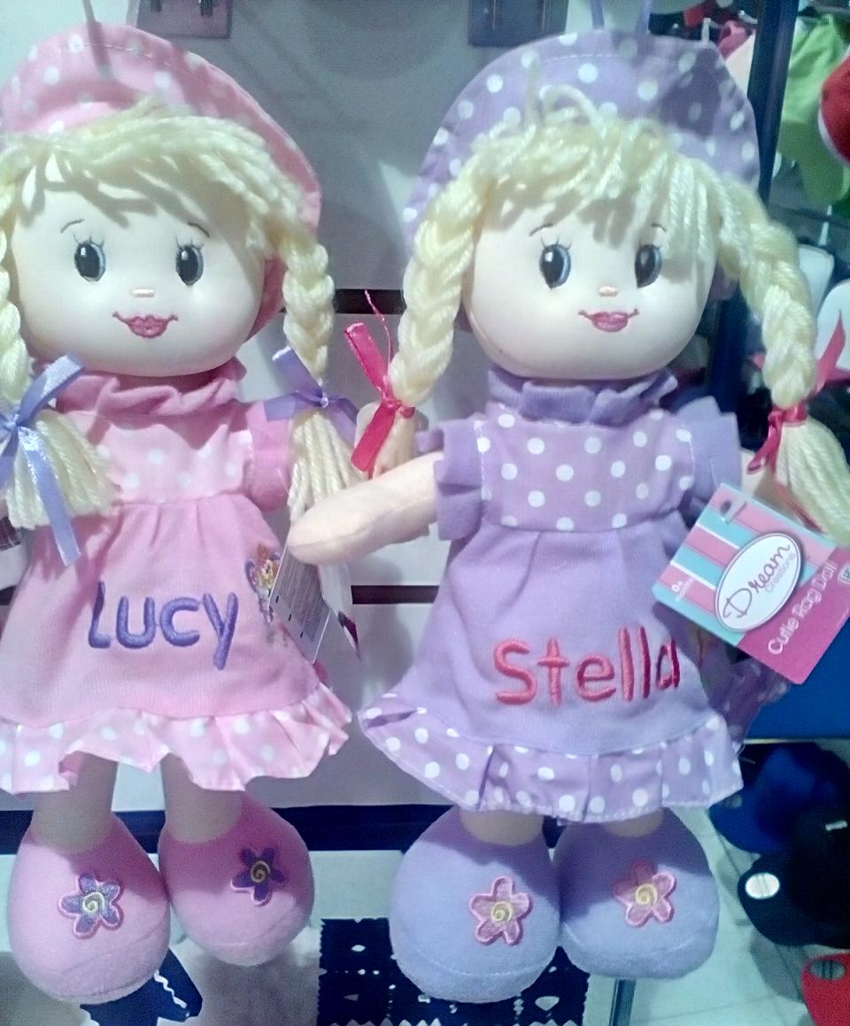 Regalos Personalizados con el Nombre.Peluches,Mochilas,Muñecas personalizadas: Muñecas con Nombre