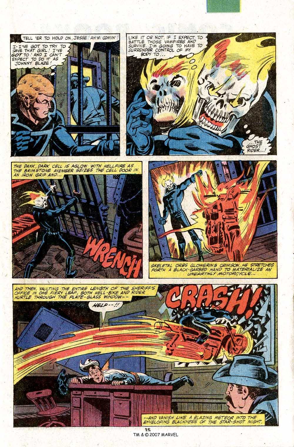 Read online Ghost Rider (1973) comic -  Issue #48 - 17