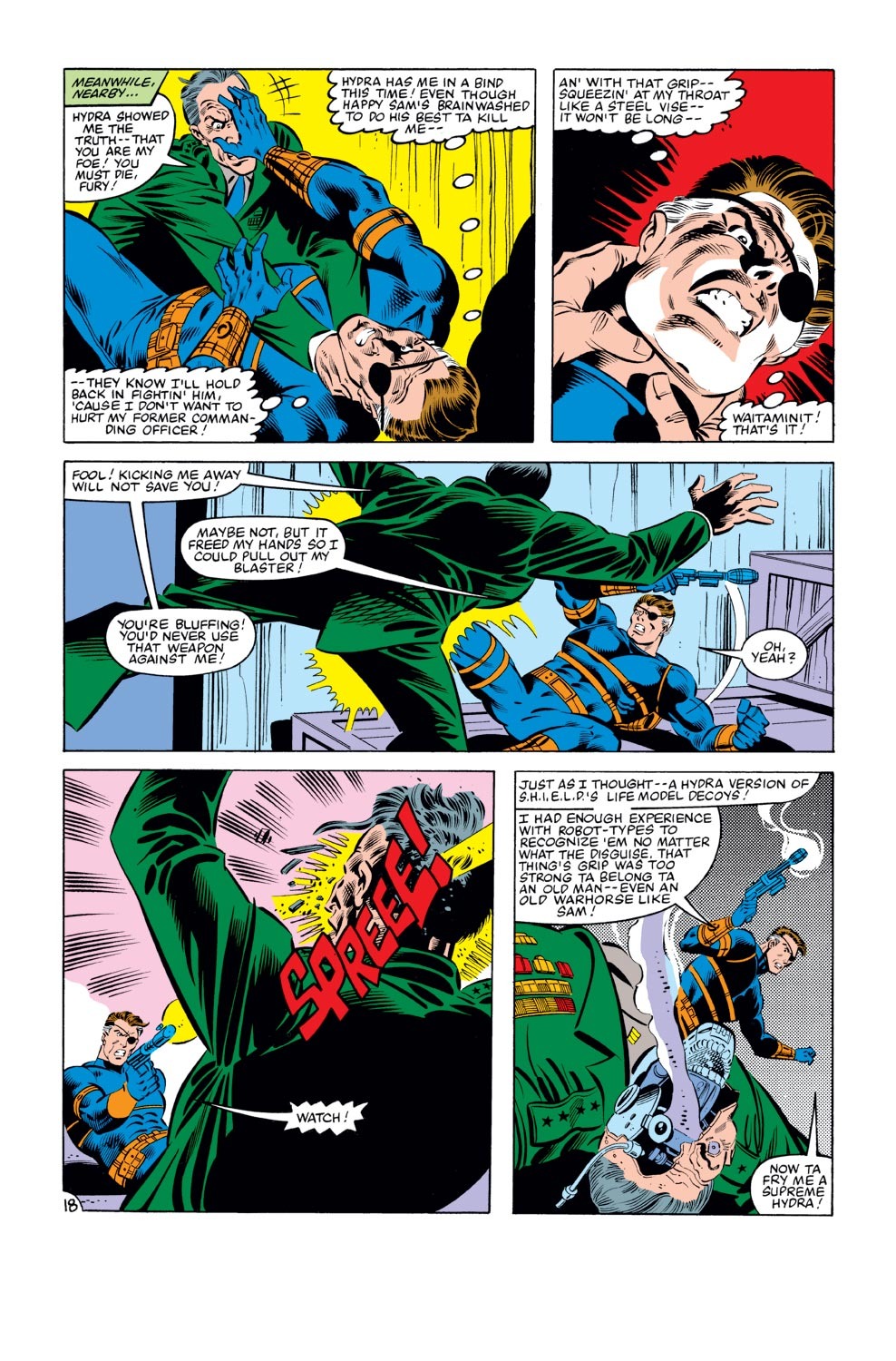 Read online Captain America (1968) comic -  Issue #273 - 19
