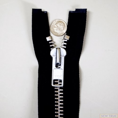 Štepalica How to shorten a jacket zipper