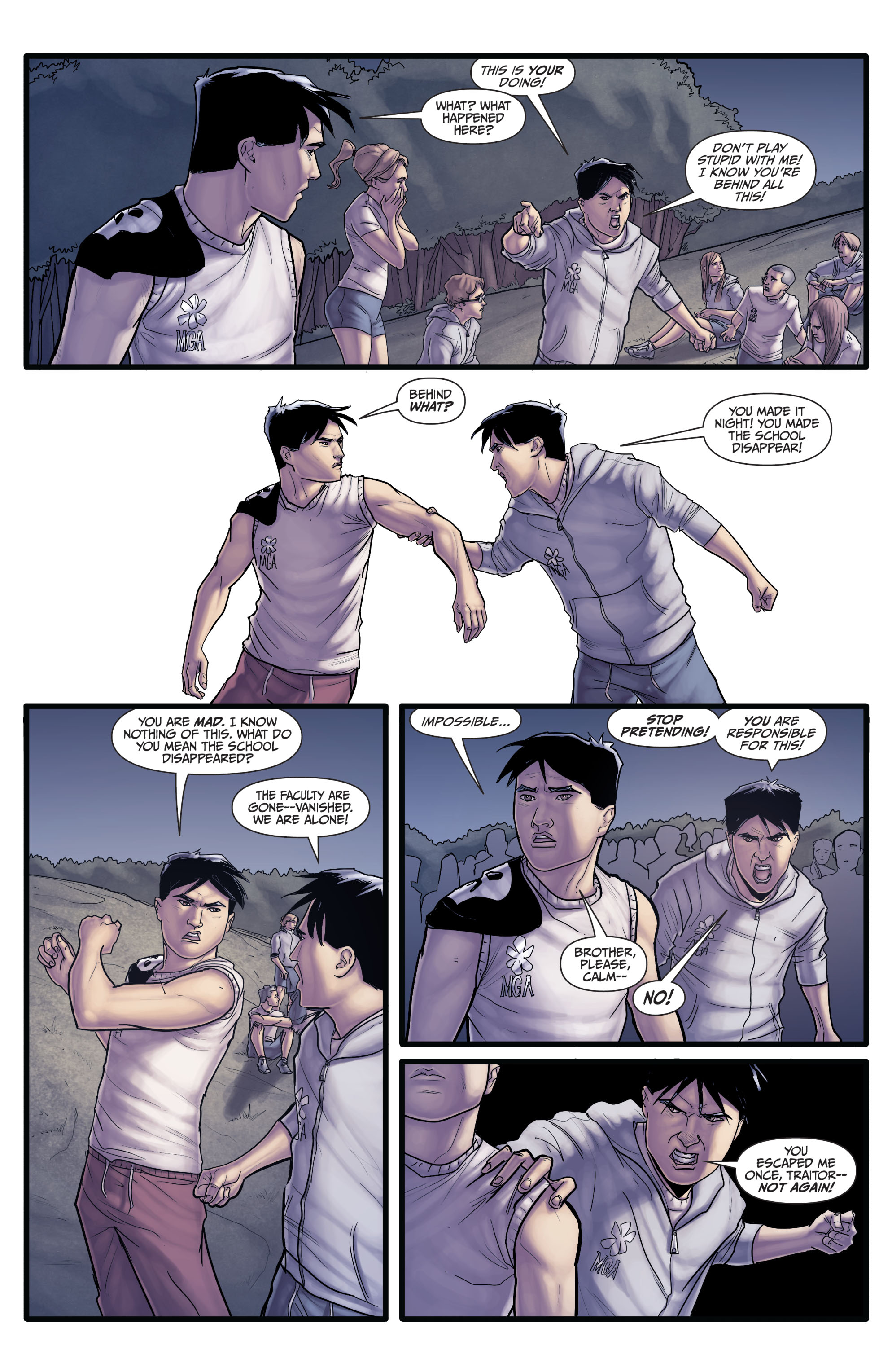 Read online Morning Glories comic -  Issue #18 - 7