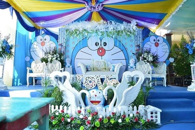 47 Dekorasi  Doraemon  Untuk Pernikahan  Terbaik Simpel Dan 