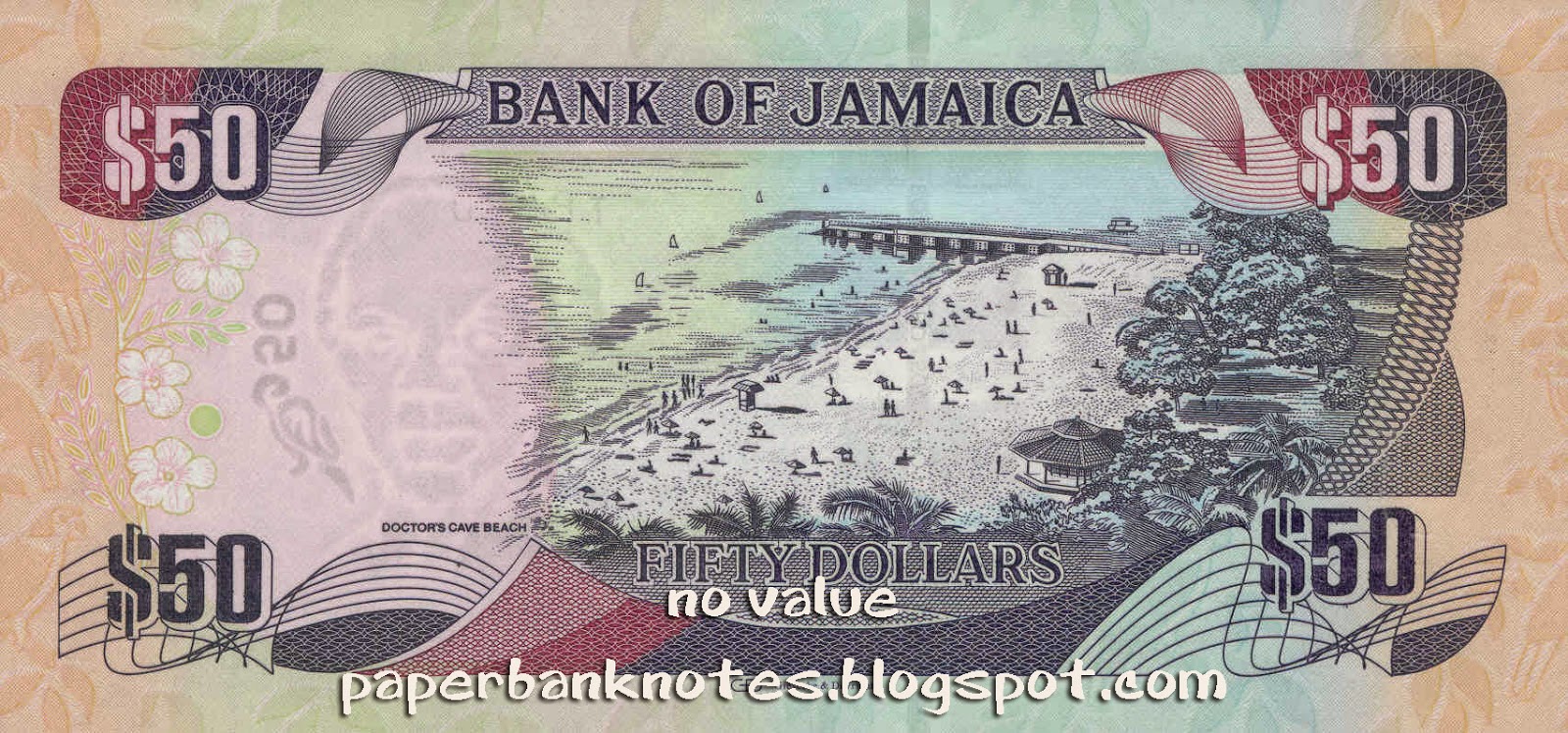 hybrid: Jamaica - $50 Hybrid 2013-