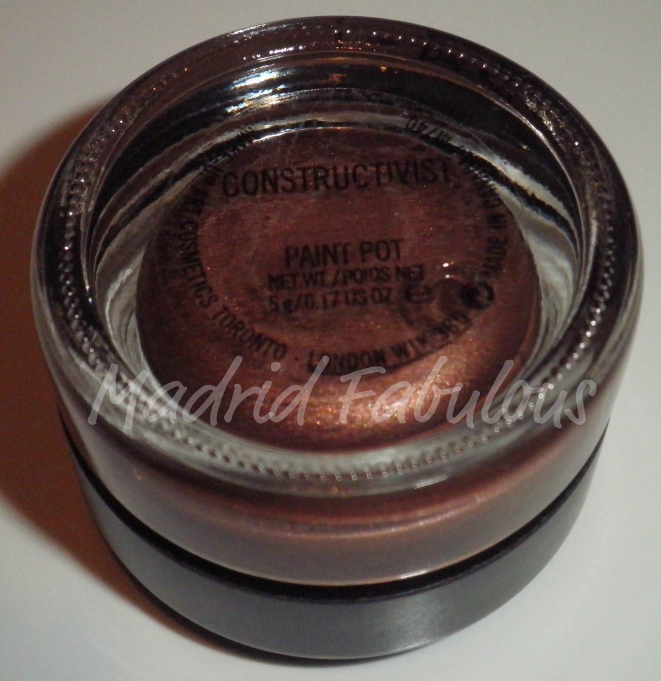 MadridFabulous MAC Constructivist Paint Pot