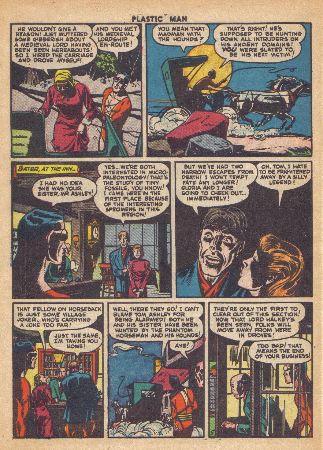 Read online Plastic Man (1943) comic -  Issue #39 - 30