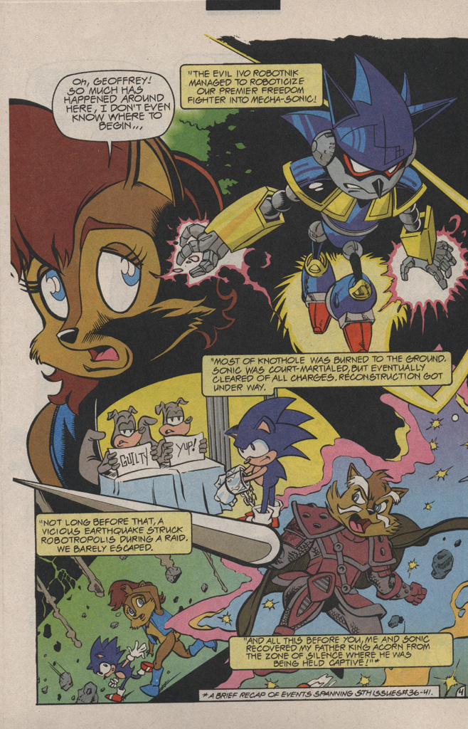 Read online Sonic Quest - The Death Egg Saga comic -  Issue #1 - 8