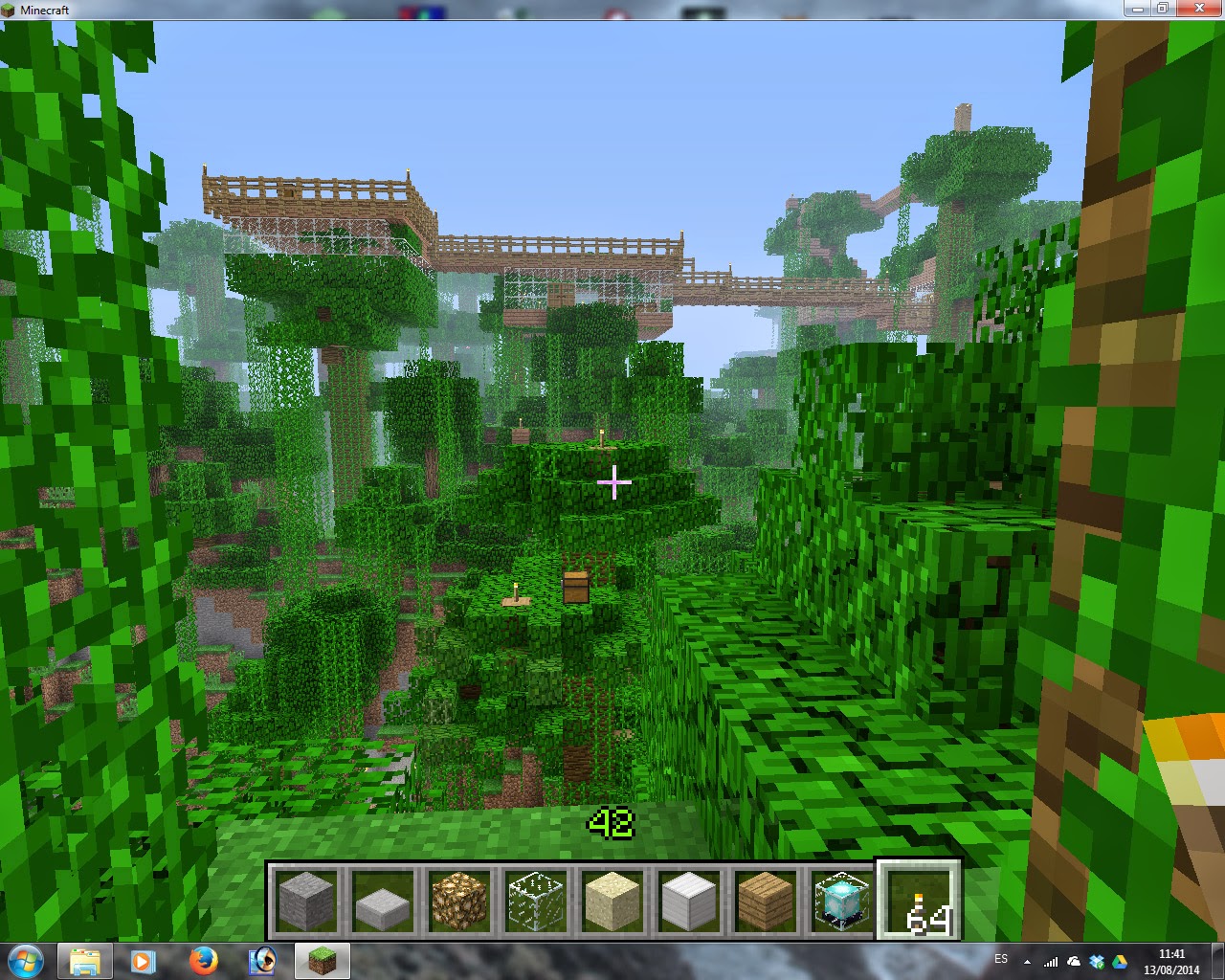 Construcciones en Minecraft: Casas en Árboles