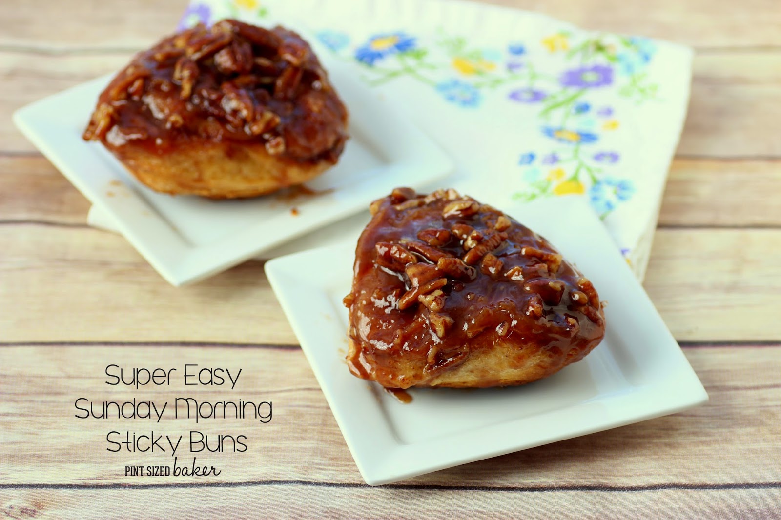 Ooey Gooey Sticky Buns - from the fridge to your belly in under an hour!