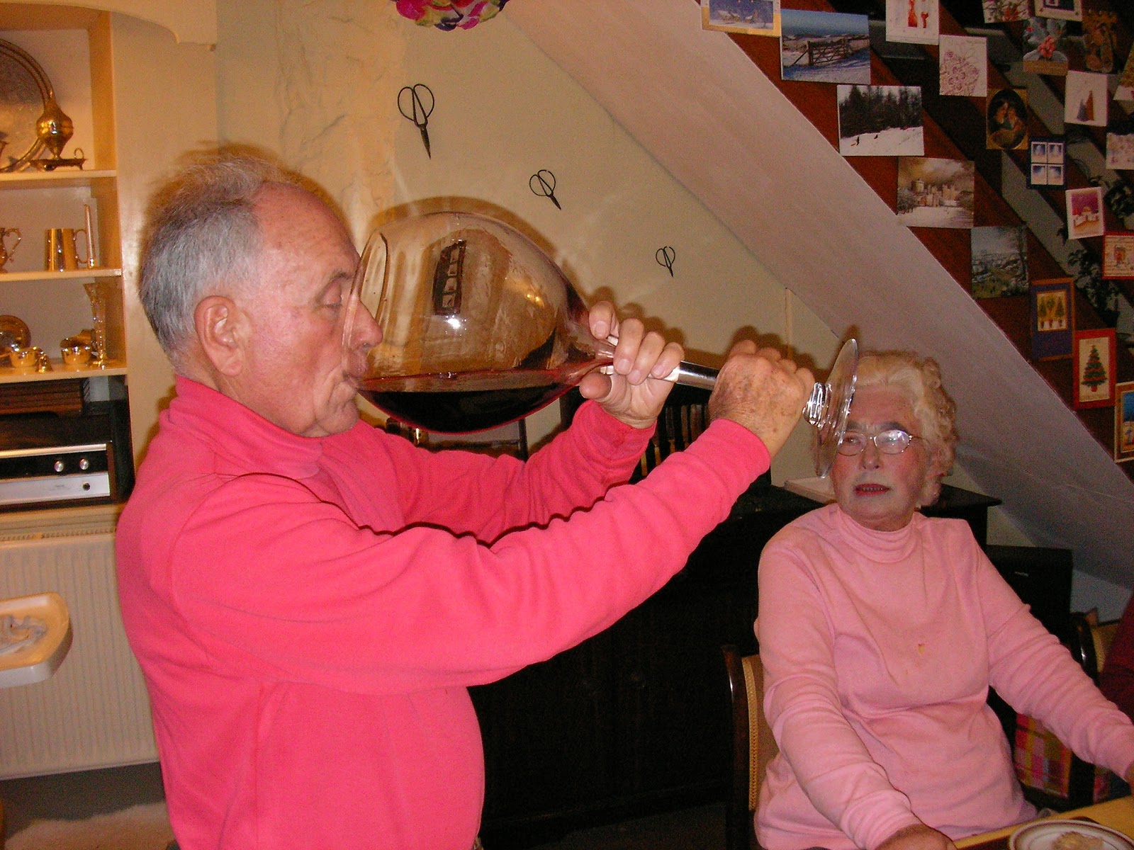 funny giant wine glass