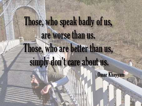 Speak badly