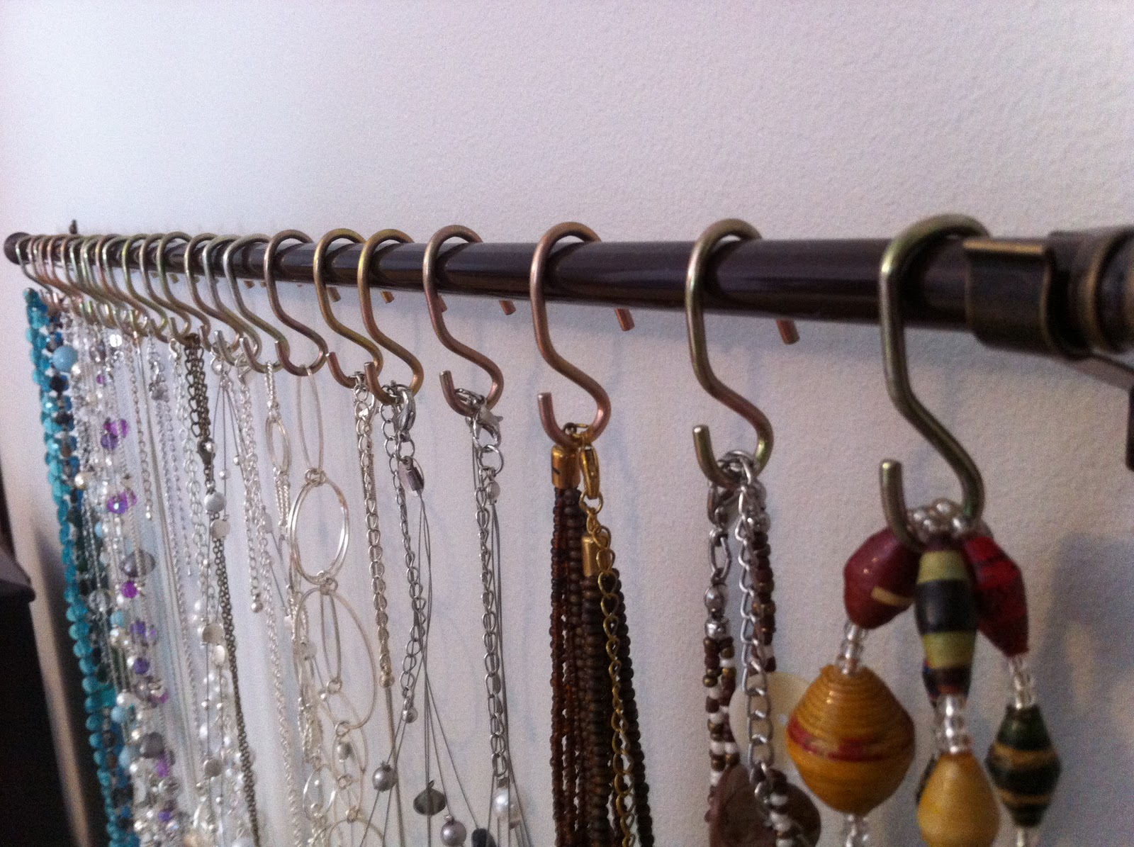 Life of the Kluge's DIY Necklace Rack