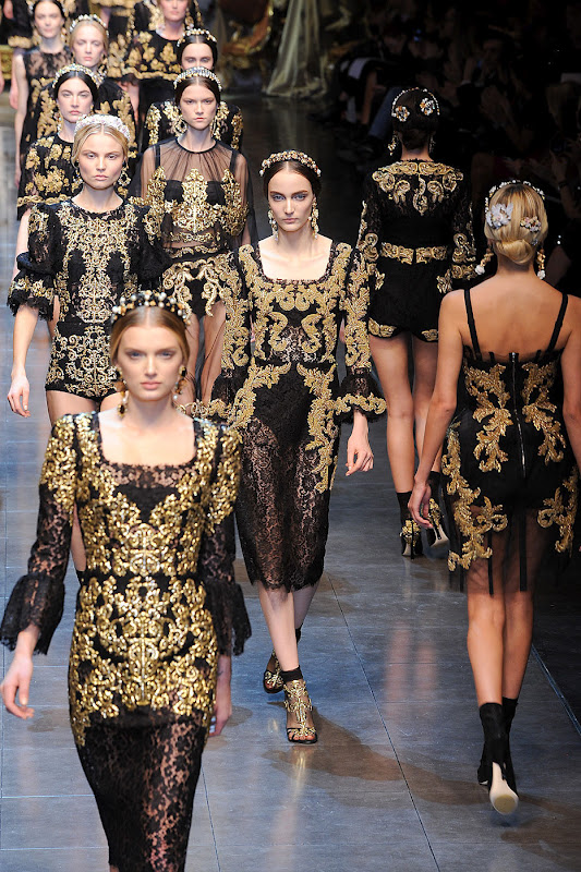 Citizen Chic Dolce And Gabbana F W 12 Finale
