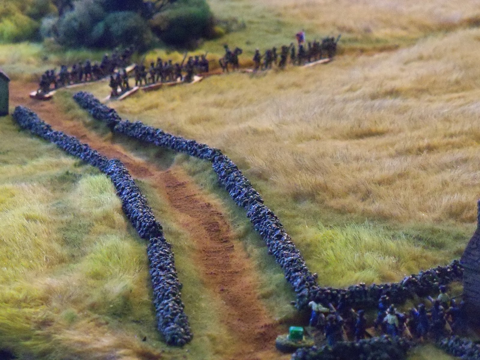 Miniature Wargaming with Spudnick Testing out the Pickett's Charge