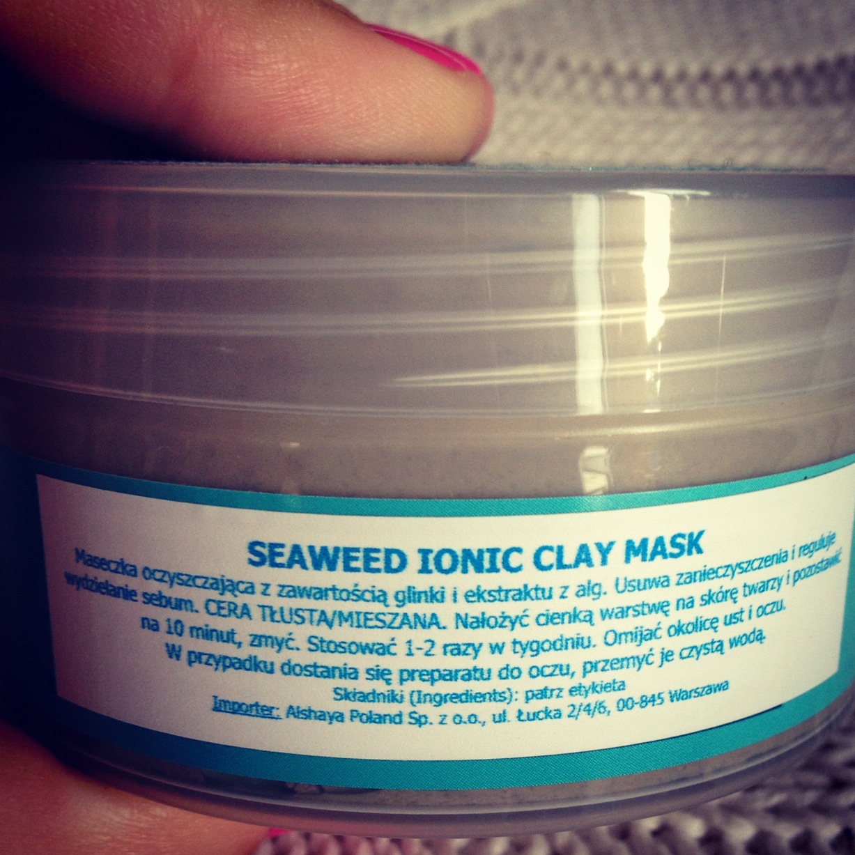 Juicy Beige Seaweed Ionic Clay Mask The Body Shop