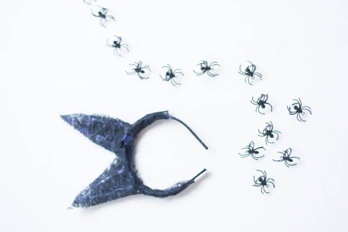 Diadema Halloween encaje