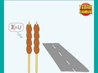 Tebak Gambar Sate E diganti U dan Jalan Tebak Gambar Sate E diganti U dan Jalan