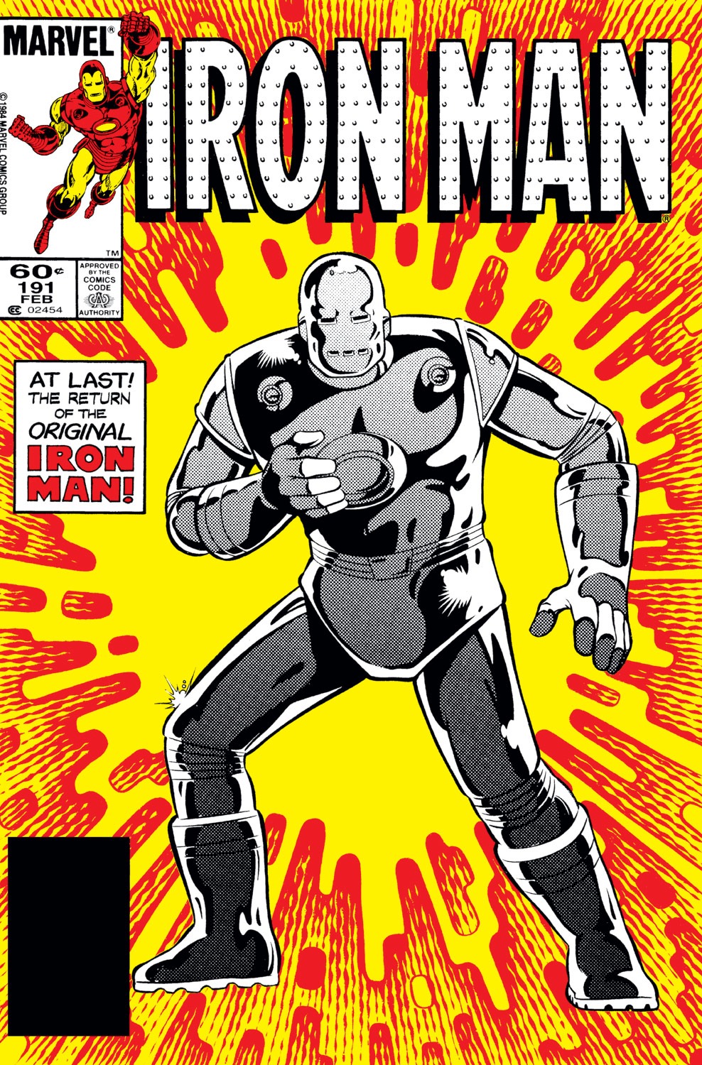 Read online Iron Man (1968) comic -  Issue #191 - 1