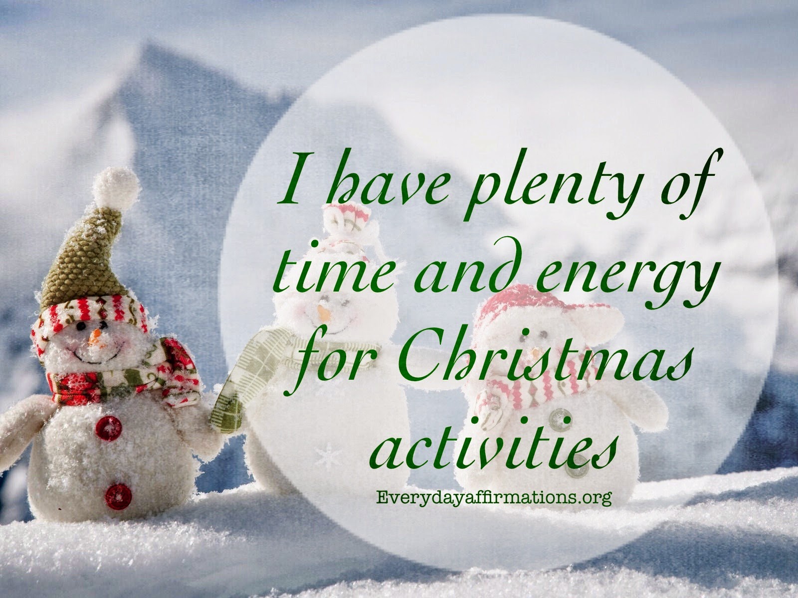 Daily Affirmations, Affirmations for Christmas, Affirmations for New Year